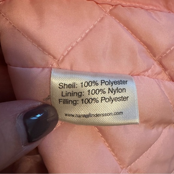 Hanna Andersson Pink Floral Winter Jacket - Picture 8 of 9